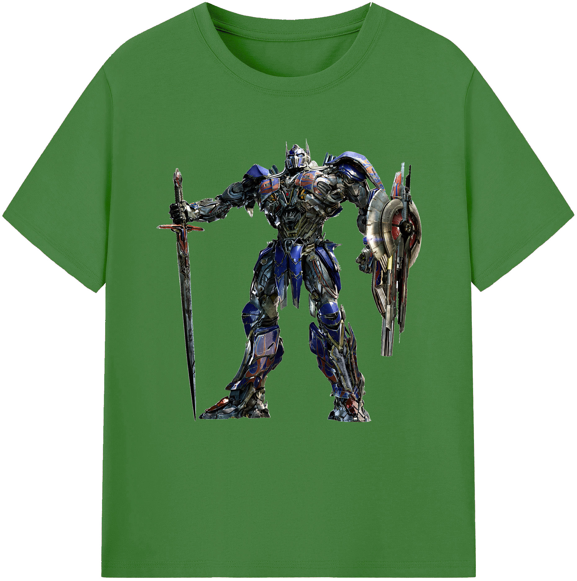 （画像用） Transformers トランスフォーマー レディースカジュアルプリントTシャツ（綿100％）